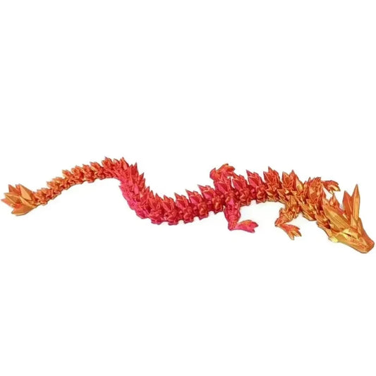 Luminous 3D Printed Flying Dragon